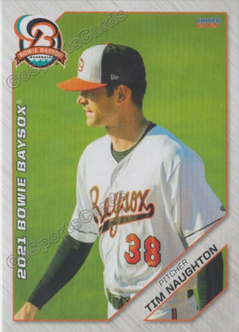 2021 Bowie Baysox Tim Naughton