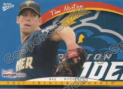 2011 Trenton Thunder Tim Norton