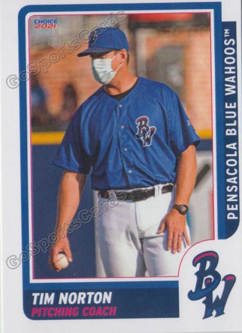 2021 Pensacola Blue Wahoos Tim Norton