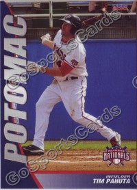 2010 Potomac Nationals Tim Pahuta