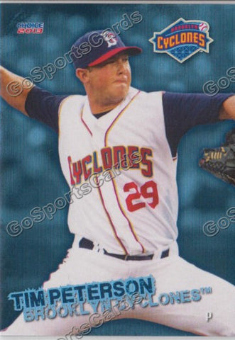 2013 Brooklyn Cyclones Tim Peterson