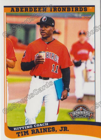 2017 Aberdeen Ironbirds Tim Raines Jr