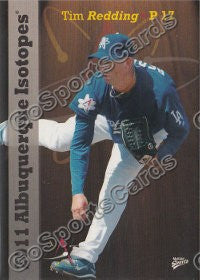 2011 Albuquerque Isotopes Tim Redding