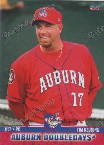 2014 Auburn Doubledays Tim Redding