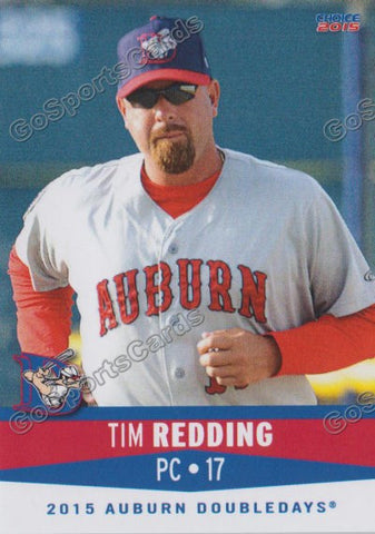 2015 Auburn Doubledays Tim Redding