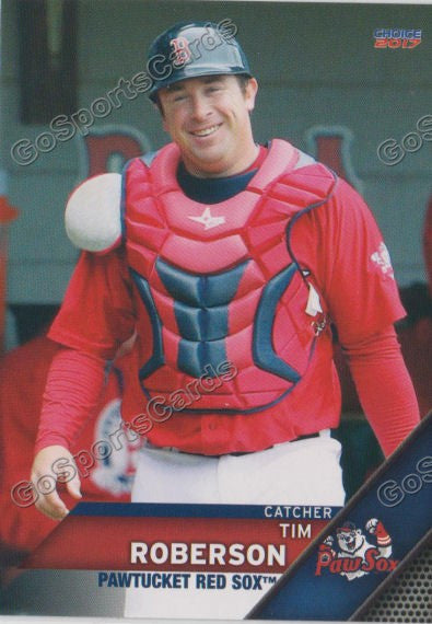 2017 Pawtucket Red Sox Tim Roberson