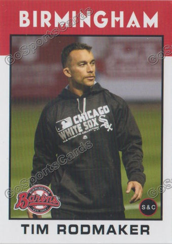 2016 Birmingham Barons Tim Rodmaker