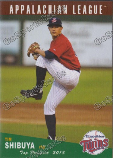 2013 Appalachian League Top Prospect Tim Shibuya