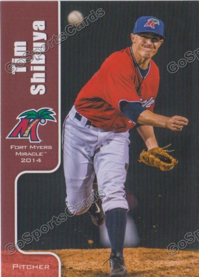 2014 Fort Myers Miracle Tim Shibuya