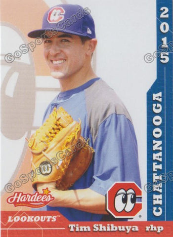2015 Chattanooga Lookouts Tim Shibuya