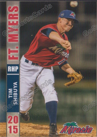 2015 Fort Myers Miracle Tim Shibuya