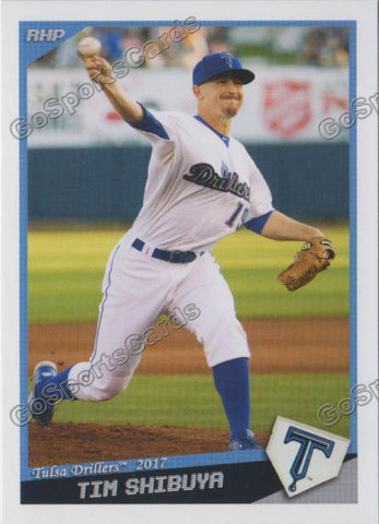 2017 Tulsa Drillers Tim Shibuya