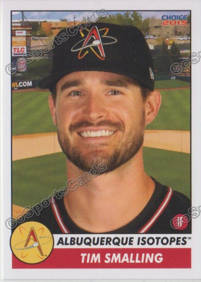 2015 Albuquerque Isotopes Tim Smalling