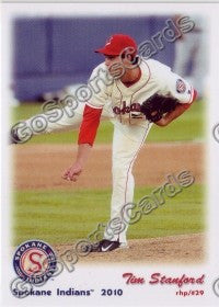 2010 Spokane Indians Tim Stanford