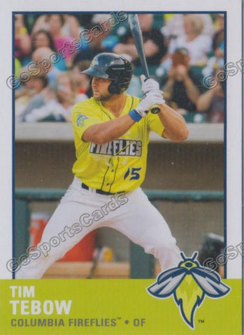 2017 Columbia Fireflies Tim Tebow