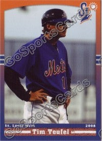 2008 St Lucie Mets Tim Teufel
