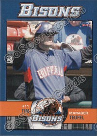 2011 Buffalo Bisons Tim Teufel