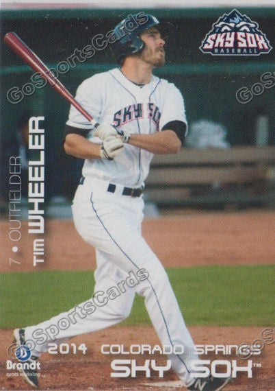 2014 Colorado Springs Sky Sox Tim Wheeler