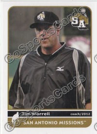 2012 San Antonio Missions Tim Worrell