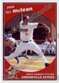 2009 Greeneville Astros Tio McLean