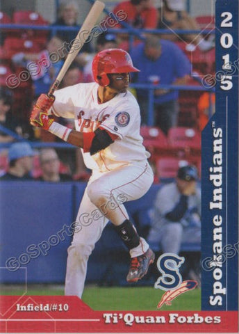 2015 Spokane Indians Ti'Quan Forbes