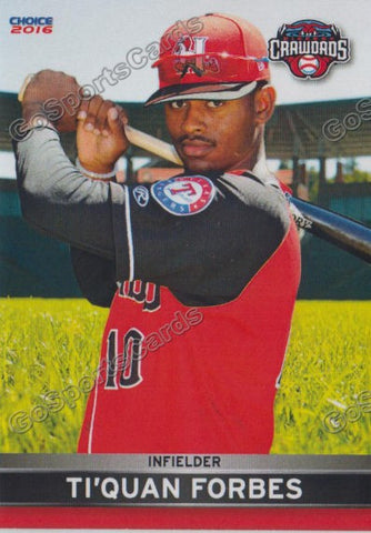 2016 Hickory Crawdads Ti'Quan Forbes