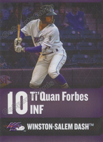 2018 Winston Salem Dash Ti'Quan Forbes