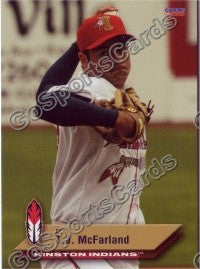2010 Kinston Indians TJ McFarland