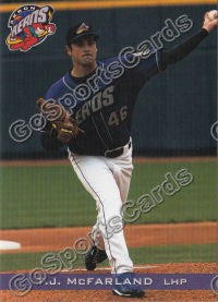 2011 Akron Aeros TJ McFarland