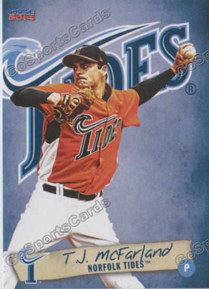 2014 Norfolk Tides TJ McFarland