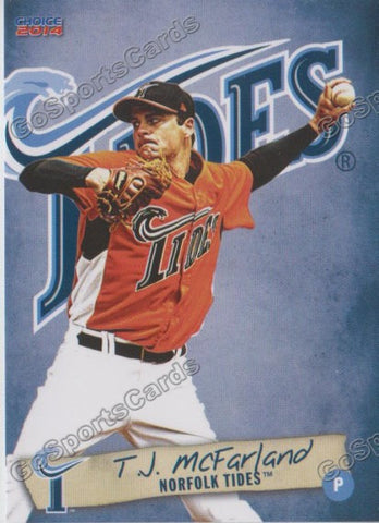 2014 Norfolk Tides TJ McFarland