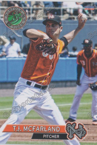2016 Norfolk Tides TJ McFarland