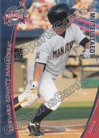 2012 Brevard County Manatees TJ Mittelstaedt