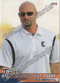 2012 Connecticut Tigers TJ Obergefell
