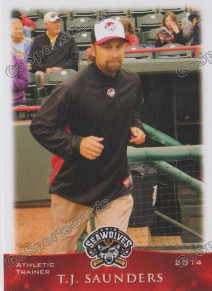 2014 Erie Seawolves TJ Saunders