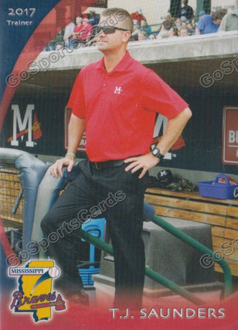 2017 Mississippi Braves TJ Saunders