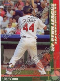 2008 New York Penn League Top Prospects T.J. Steele