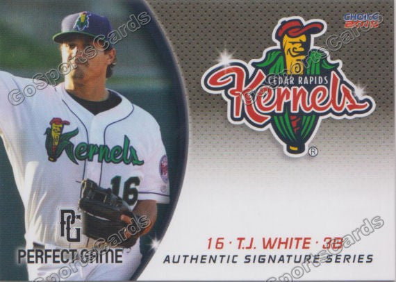 2015 Cedar Rapids Kernels TJ White
