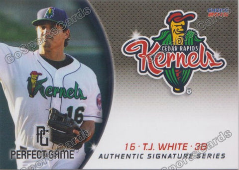 2015 Cedar Rapids Kernels TJ White