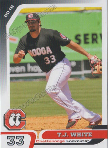 2018 Chattanooga Lookouts TJ White