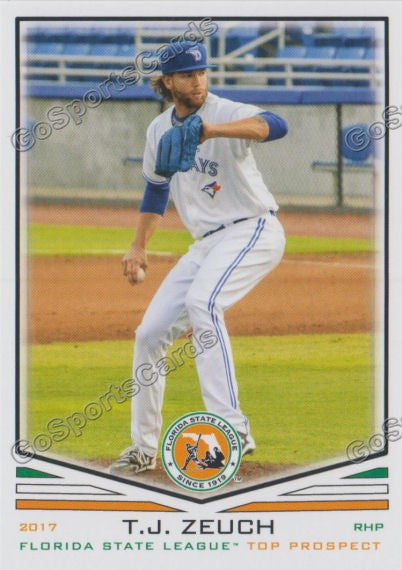 2017 Florida State League Top Prospect FSL TJ Zeuch