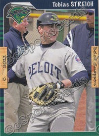 2011 Beloit Snappers Tobias Streich