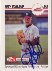 Toby Borland 1992 Skybox (Autograph)