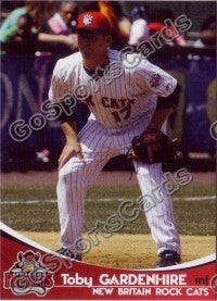 2009 New Britain Rock Cats Toby Gardenhire