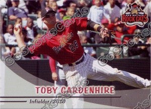 2010 New Britain Rock Cats Toby Gardenhire