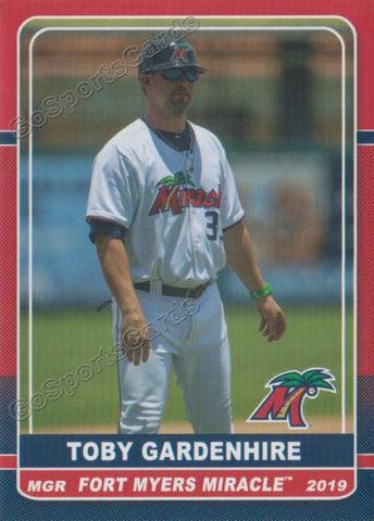 2019 Fort Myers Miracle Toby Gardenhire