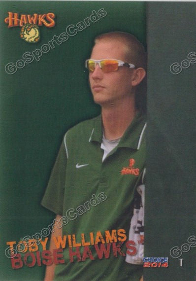 2014 Boise Hawks Toby Williams