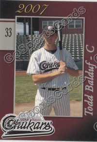 2007 Idaho Falls Chukars Todd Balduf