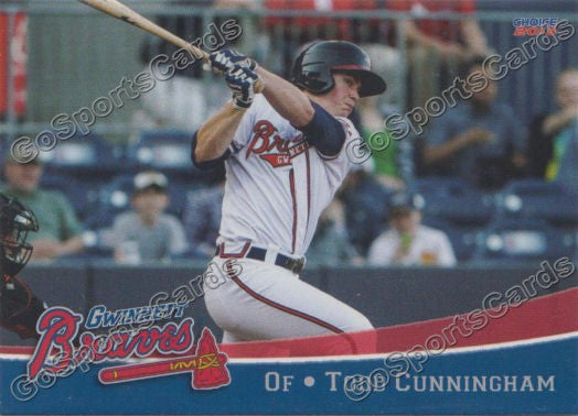 2013 Gwinnett Braves Todd Cunningham