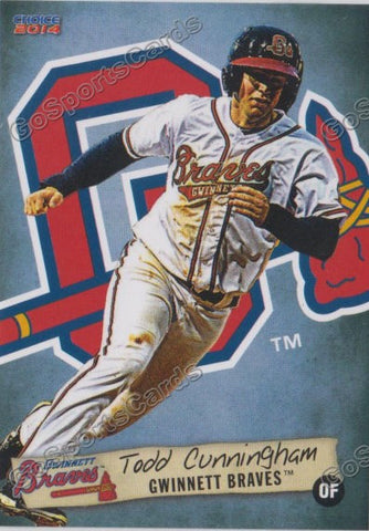 2014 Gwinnett Braves Todd Cunningham